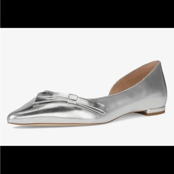 Cole Haan Noella Bow Satin Flats Size 6 1/2 B​ - Picture 2 of 7